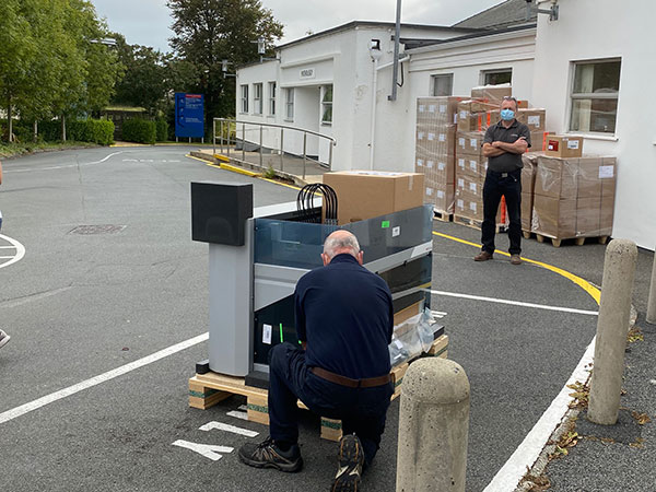 logistics, transportation and installation of sensitive and valuable lab equipment